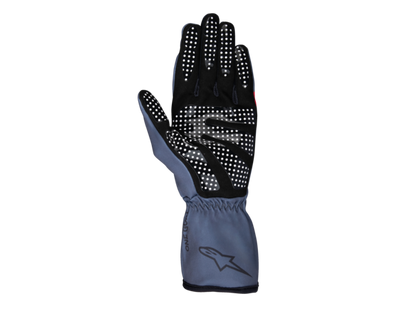 Alpinestars Tech 1-K V2 Pure Handschuhe asphalt / rot / anthrazit