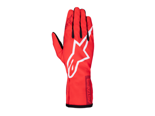 Alpinestars Tech 1-K V2 Pure Handschuhe rot / weiß
