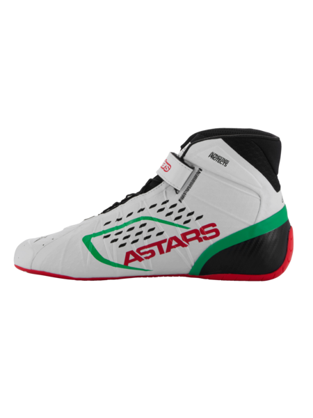 Alpinestars KX V3 FIA Kartschuhe weiß/grün/rot