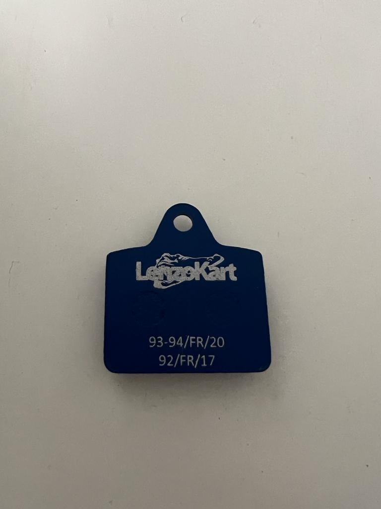 Lenzo/Luxor Bremsbelag hinten OK/OKJ/KZ Mittel/Blau LKF9