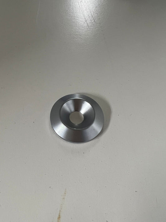 LenzoKart Einbauring Aluminium M8 Silber