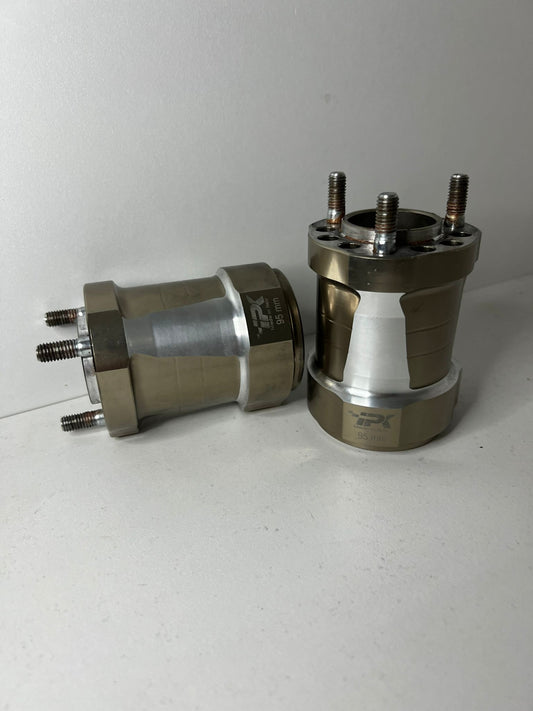 Used IPK Aluminum wheel hub set 50 x 95MM