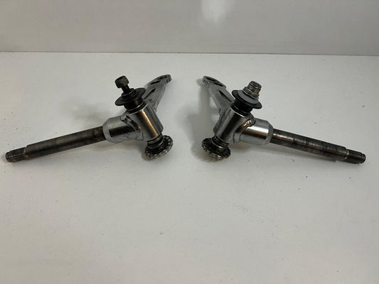 Used EKS Mini kart axle set with eccentric sets
